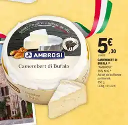E.Leclerc Camembert di Bufala offre