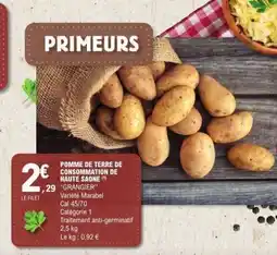 E.Leclerc POMME DE TERRE DE CONSOMMATION DE HAUTE SAONE offre