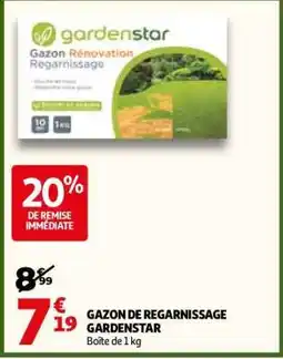 Auchan GAZON DE REGARNISSAGE GARDENSTAR offre
