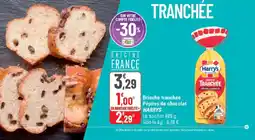 G20 HARRYS Brioche tranchée Pépites de chocolat offre