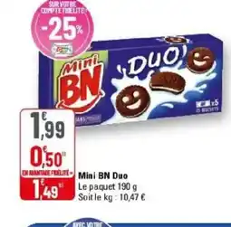 G20 BN Mini Duo offre