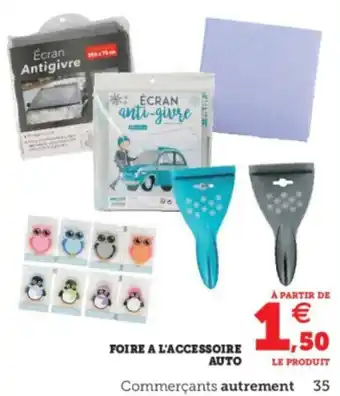 Foie a l'Accessoire Auto