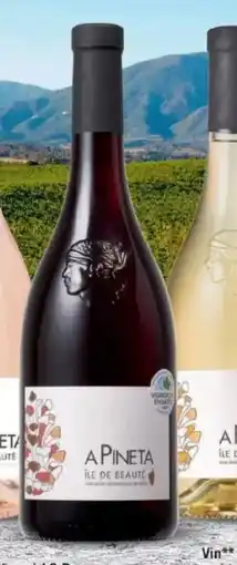 G20 A PINETA Vin rouge ou blanc IGP lle de Beauté offre