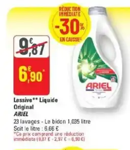 G20 ARIEL Lessive Liquide Original offre