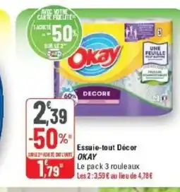G20 OKAY Essuie-tout Décor offre