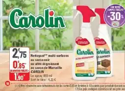 G20 CAROLIN n au savon noir ou ultra dégraissant au savon de Marseille offre