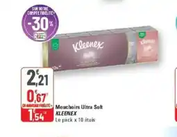 G20 KLEENEX Mouchoirs Ultra Soft offre