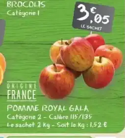 G20 Pomme royal gala offre