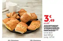 Maximarché Assortiment viennoiseries fantaisies offre