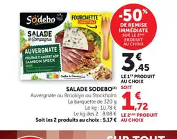 Maximarché SODEBO Salade offre