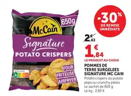 Maximarché Pommes de terre surgelees signature offre