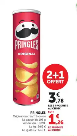 Maximarché PRINGLES offre