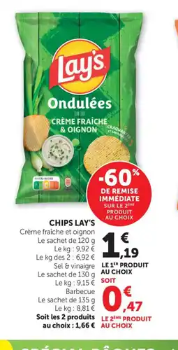 Maximarché LAY'S Chips offre