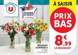 Hyper U Bouquet compose u offre