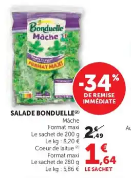 Hyper U Salade bonduelle offre