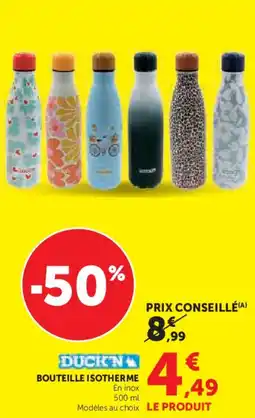 Hyper U Duck'n bouteille isotherme offre