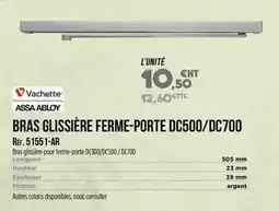 Master Pro Vachette - bras glissiere ferme-porte dc500/dc700 offre