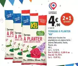 E.Leclerc Jardi Kb - terreau à planter offre