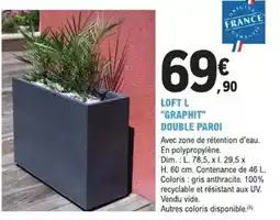 E.Leclerc Jardi Dim - loft l graphit double paroi offre