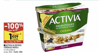 Leader Price Activia Au Bifidus offre