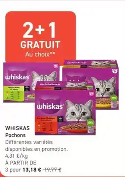 Tom&Co Whiskas - pochons offre