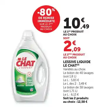 LE CHAT Lessive liquide