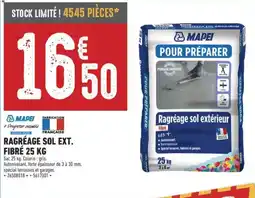 Brico Cash Ragréage sol ext. fibré offre