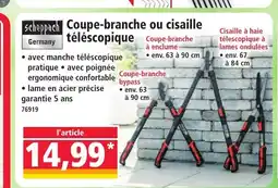 Norma SCHEPPACH Coupe-branche ou cisaille téléscopique offre