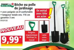 Norma POWER GARDEN Bêche ou pelle de jardinage offre