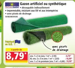 Norma Gazon artificiel ou synthétique offre