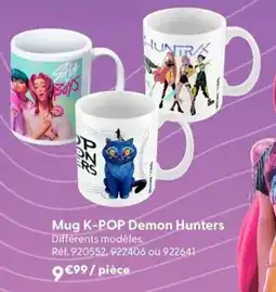 La Grande Récré Mug k-pop demon hunters offre
