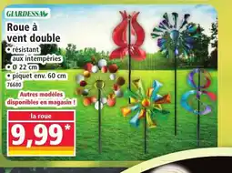 Norma GIARDESSA Roue à vent double offre