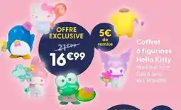 La Grande Récré Coffret 6 figurines hello kitty offre
