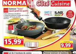 Norma CASA ROYALE Sauteuse Vaasa aspect granit de qualité offre
