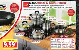 Norma CASA ROYALE Faitout, marmite ou casserole Tromso offre