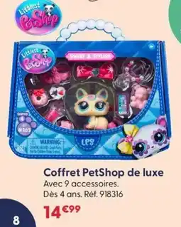 La Grande Récré Coffret petshop de luxe offre