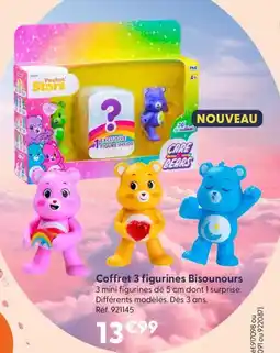 La Grande Récré Coffret 3 figurines bisounours offre