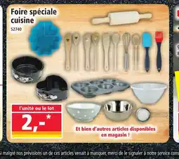 Norma Foire spéciale cuisine offre