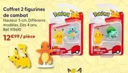 La Grande Récré Coffret 2 figurines de combat offre