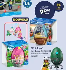 La Grande Récré Œuf 2 en 1 offre