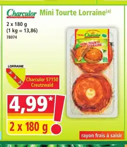 Norma CHARCULOR Mini Tourte Lorraine offre