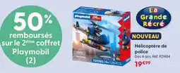 La Grande Récré Hélicoptère de police offre