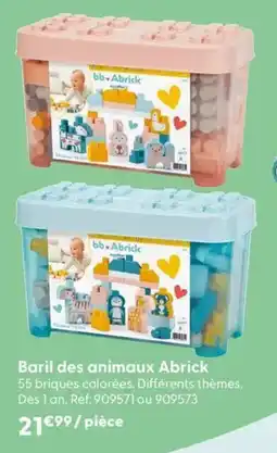 La Grande Récré Baril des animaux abrick offre