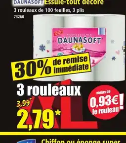 Norma DAUNASOFT Essuie-tout décoré offre