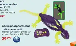 La Grande Récré Gecko phosphorescent radiocommandé offre
