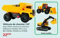 La Grande Récré Véhicule de chantier cat offre