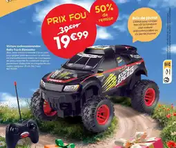 La Grande Récré Voiture radiocommandée rally truck eliminator offre