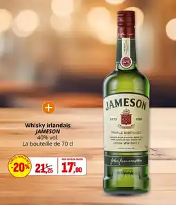 Coccinelle Express Whisky irlandais jameson offre