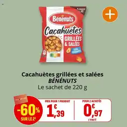 Coccinelle Express Cacahuètes grillées et salées bénénuts offre