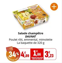 Coccinelle Express Salade champêtre daunat offre
